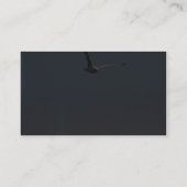 Carte De Visite Ciel de nuages de mouettes (Dos)