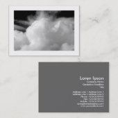 Carte De Visite Ciel dramatique (bordé) (Devant / Derrière)