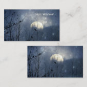 Carte De Visite Ciel nocturne étoilé (Devant / Derrière)