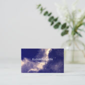 Carte De Visite Ciel nocturne étoilé (Debout devant)