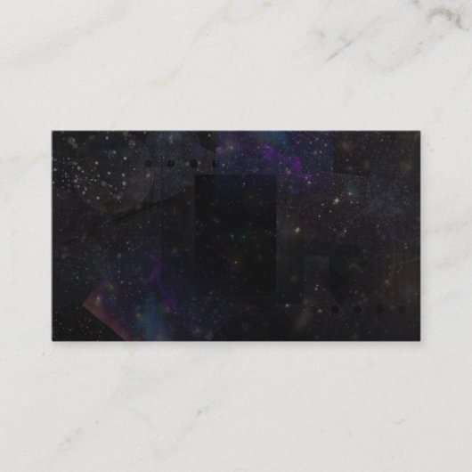 Carte De Visite Ciel noir (Devant)
