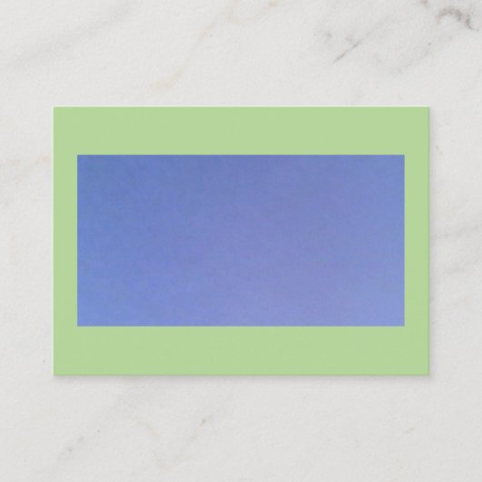 Carte De Visite Ciel uni multicolore bleu (Devant)