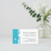 Carte De Visite Ciels conviviaux | Instructeur de vol (Debout devant)