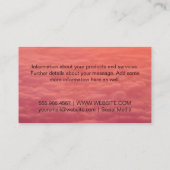 Carte De Visite Ciels nuageux (Dos)