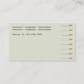 Carte De Visite Cigarettes (Dos)