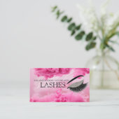 Carte De Visite cils flash lashextensions cils cils beauté lashar (Debout devant)