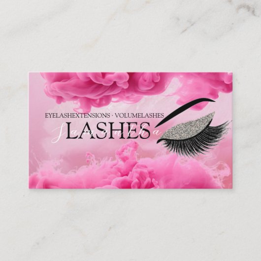 Carte De Visite cils flash lashextensions cils cils beauté lashar (Devant)