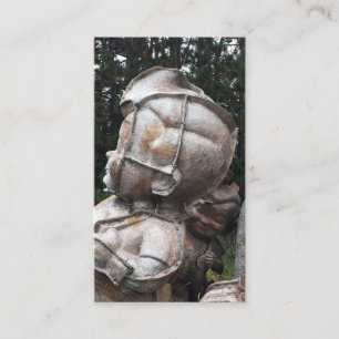 Carte De Visite cimetière en fibre de verre grand garçon