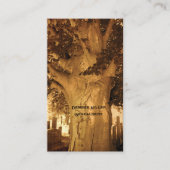 Carte De Visite Cimetière généalogique (Devant)