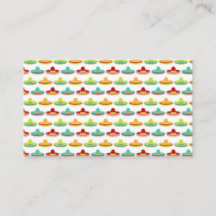 Carte De Visite Cinco de Mayo Sombrero Mariachi Culture mexicaine