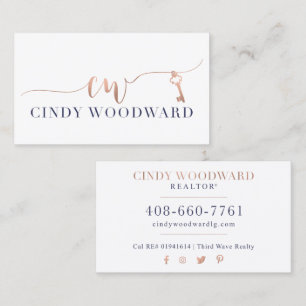 Carte De Visite Cindy Woodward