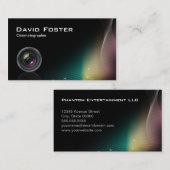 Carte De Visite Cinéma photographe TV (Devant / Derrière)