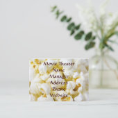 Carte De Visite Cinéma Popcorn (Debout devant)