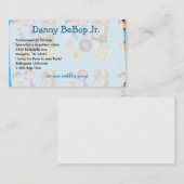 Carte De Visite Cinquante Sock Hop (Devant / Derrière)