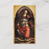 CARTE DE VISITE CIOTS DE RENAISSANCE ANTIQUE 11 PARCHEMENT FORTITU (Dos)