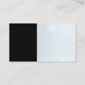 Carte De Visite Circuit Board | Icône Symbole de codage (Dos)