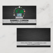 Carte De Visite Circuit Board | Ingénieur | Ordinateur (Devant / Derrière)