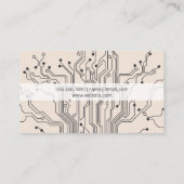Carte De Visite Circuit Board | Technologie (Dos)