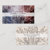 Carte De Visite Circuit Board | Technologie (Devant / Derrière)