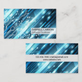 Carte De Visite Circuit Board | Technologie moderne (Devant / Derrière)