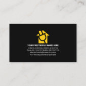 Carte De Visite Circuit d'énergie électrique créative (Dos)