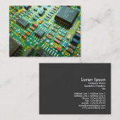 Carte De Visite Circuitrie (Devant / Derrière)