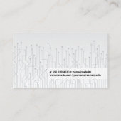 Carte De Visite Circuitrie | Codage technique (Dos)