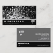 Carte De Visite Circuits de l'écran géant 122 (Devant / Derrière)