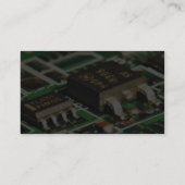 Carte De Visite Circuits de puces (Dos)