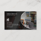Carte De Visite Circuits électriques de test par électricien (Devant)