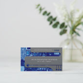 Carte De Visite Circuits techniques du programmeur informatique Cu (Debout devant)