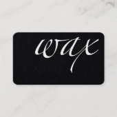 Carte De Visite Cire : Cire brésilienne (Devant)