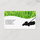 Carte De Visite Cisaillement du jardin | Herbe (Dos)