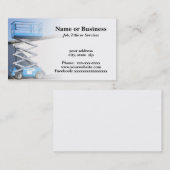 Carte De Visite cisaillement ou plate-forme (Devant / Derrière)