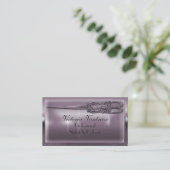 Carte De Visite Ciseaux 3,5" de vanité de Sweedlepiper x 2" (Debout devant)