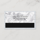 Carte De Visite Ciseaux Barbershop | Poteau en barbier | Brick (Dos)