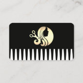 Carte De Visite Ciseaux Cheveux | Salon Beauté (Dos)