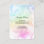 Carte De Visite ciseaux de coiffeur (Dos)