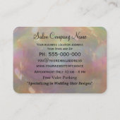 Carte De Visite Ciseaux de double de perle de périls (Dos)