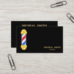 Carte De Visite Ciseaux de monogramme Vintage de barbier à Cool si