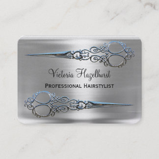 Carte De Visite Ciseaux de Monroe de grâce doubles professionnels