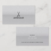 Carte De Visite Ciseaux de salon (Devant / Derrière)