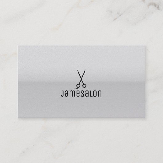 Carte De Visite Ciseaux de salon (Devant)