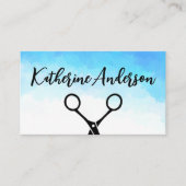 Carte De Visite Ciseaux de salon | Cheveux femmes (Devant)