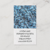 Carte De Visite Ciseaux de structure | Thimble et aiguille (Dos)