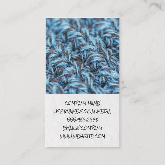 Carte De Visite Ciseaux de structure | Thimble et aiguille (Dos)