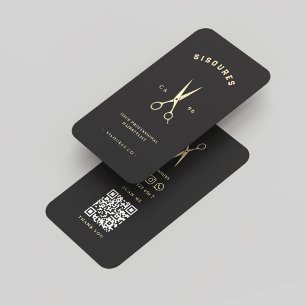 Carte De Visite Ciseaux minimalistes coiffeur