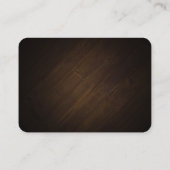 Carte De Visite Ciseaux | Orné / Or (Dos)