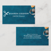 Carte De Visite Ciseaux | Outils de test en Seamstress (Devant / Derrière)