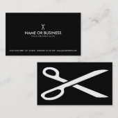 Carte De Visite ciseaux simples (Devant / Derrière)